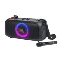 JBL PartyBox On-The-Go Essential Portable Party Speaker With Wireless Microphone
